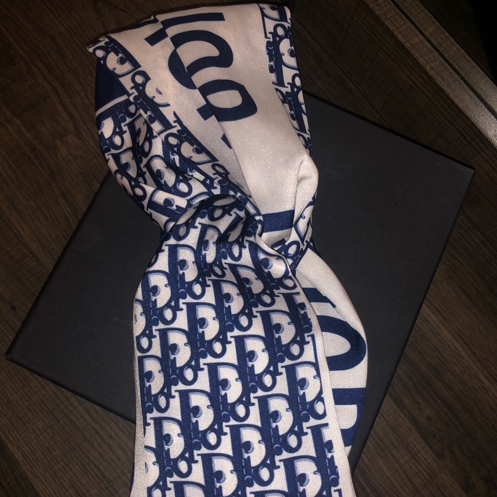 Dior headband band scarf